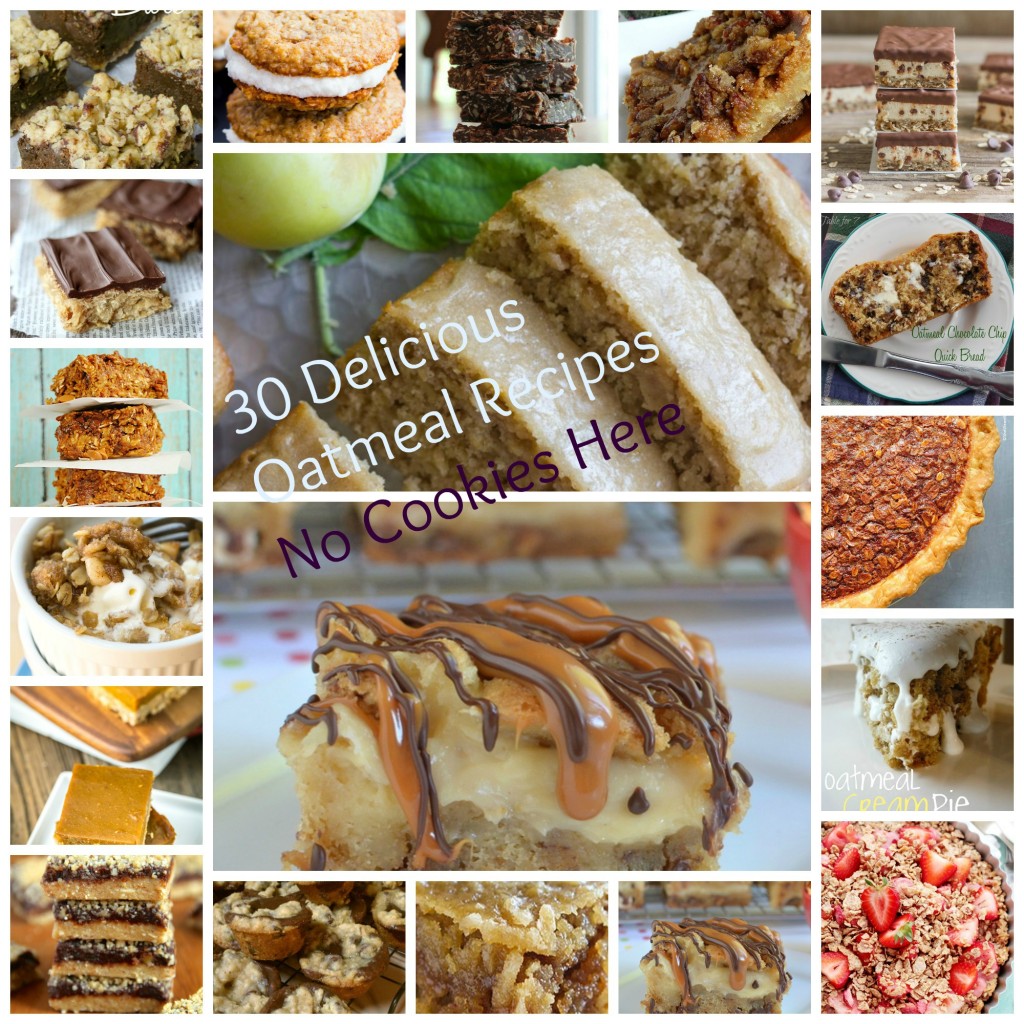 Text No cookies oatmeal collage