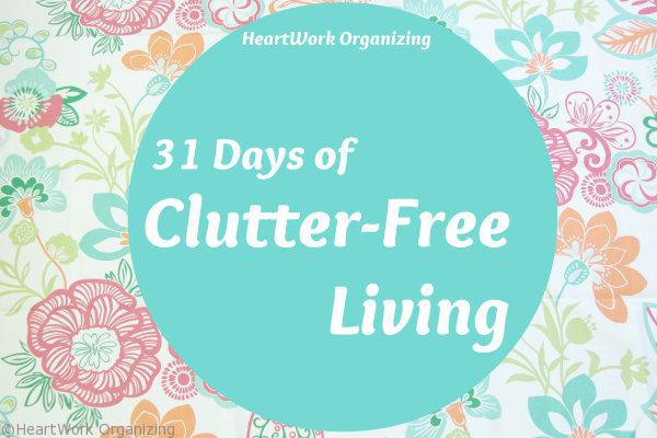31 days clutter
