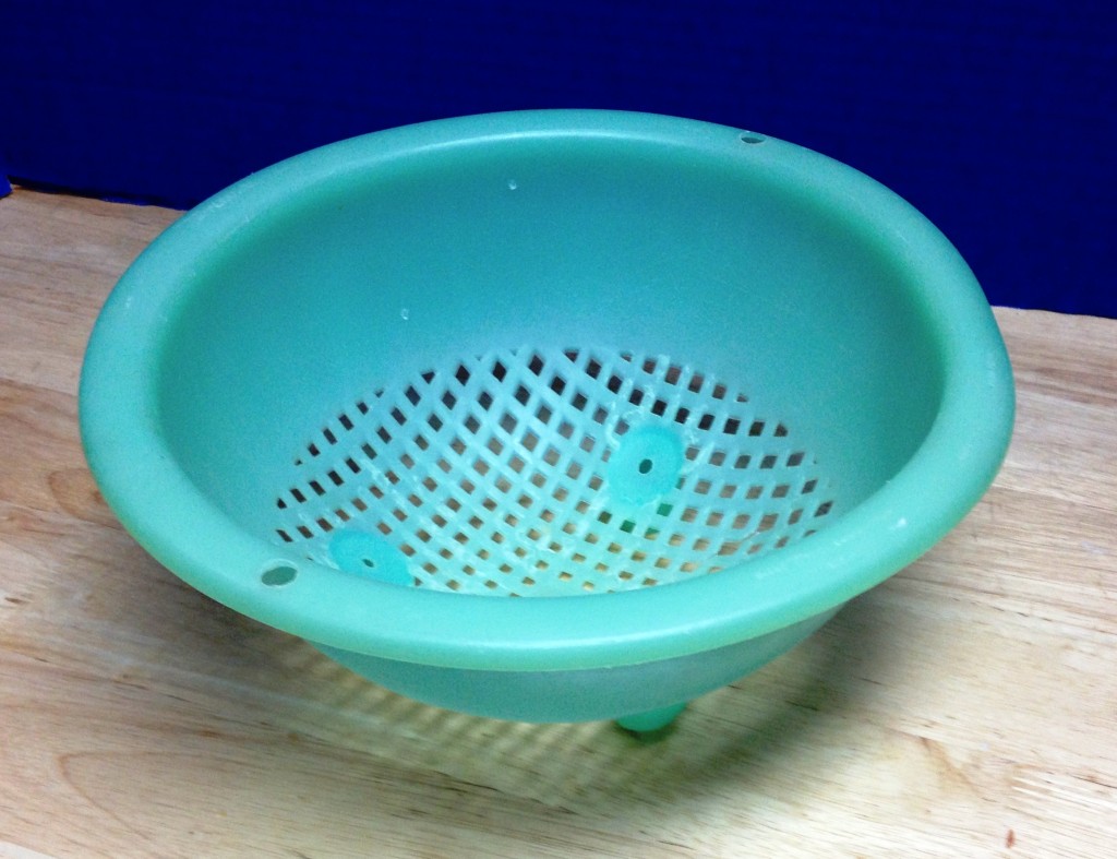 green strainer