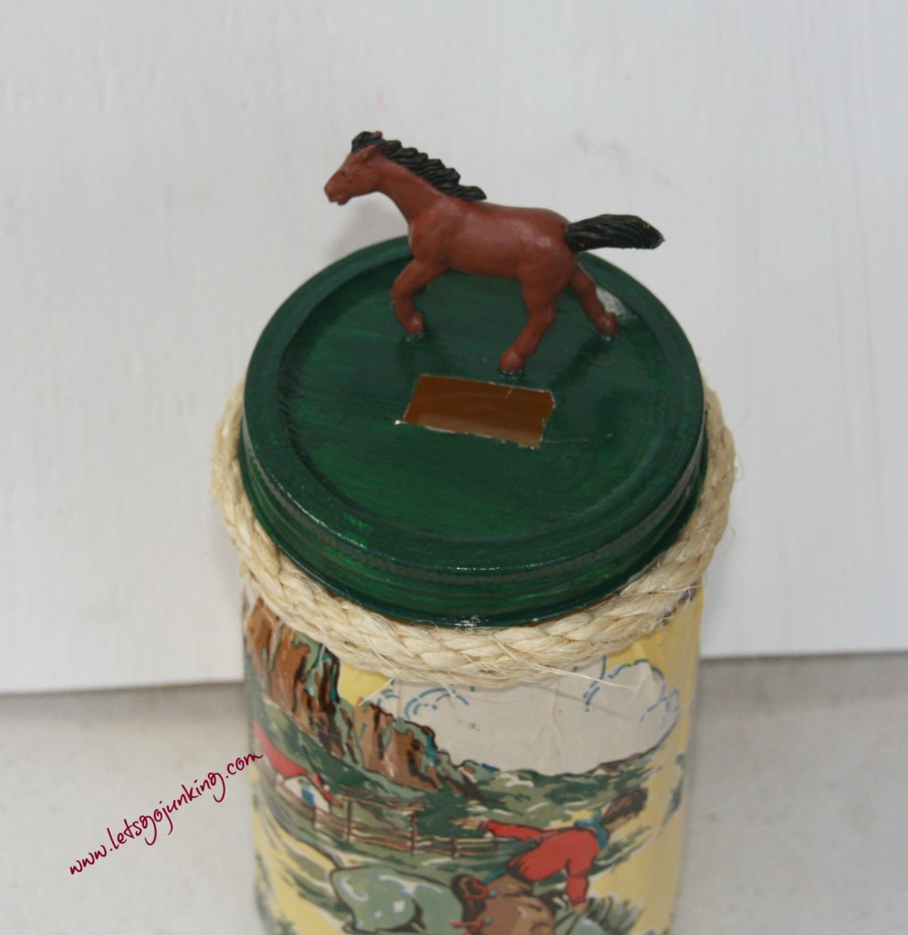 mason jars and horses 2