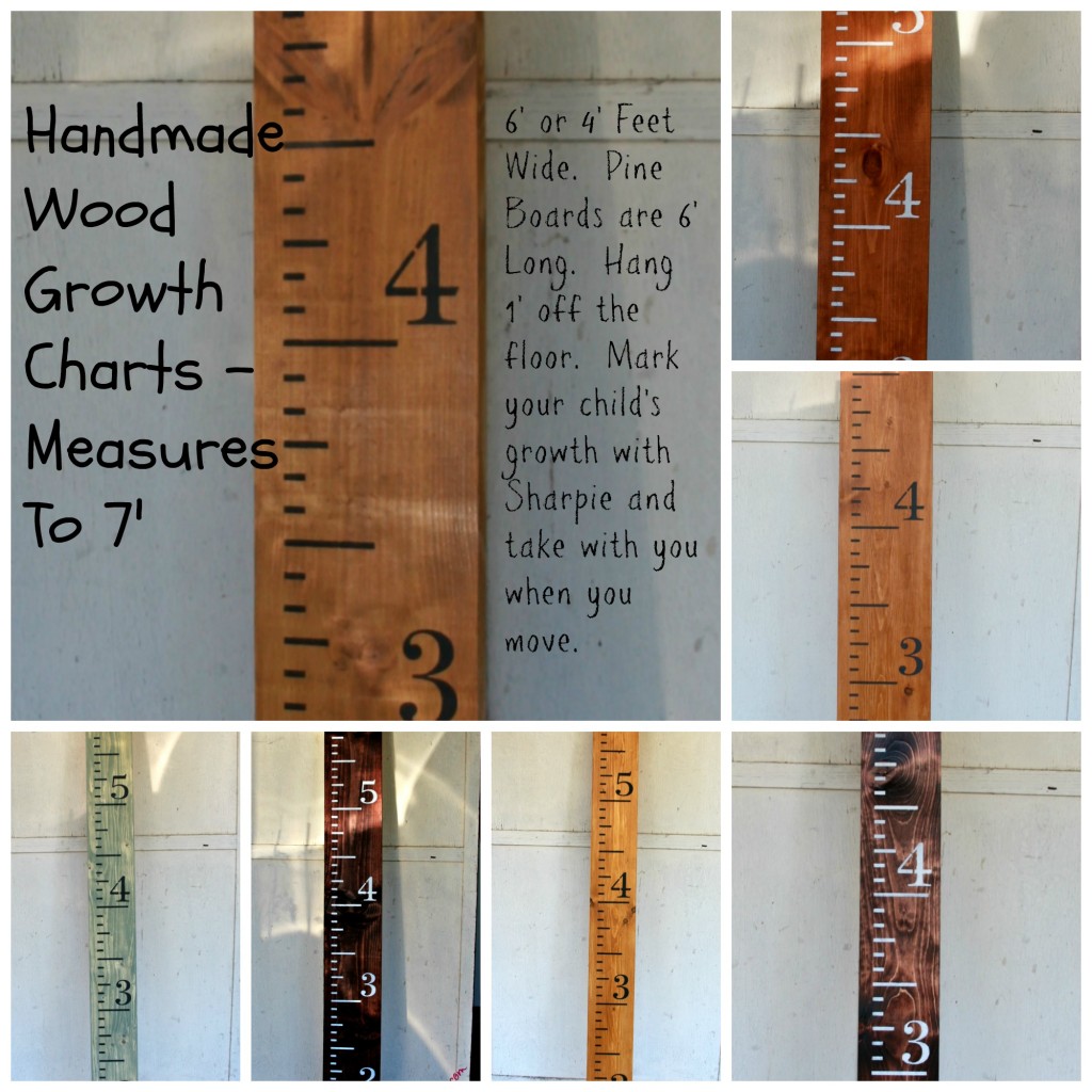 Wood Growth Chart Collage