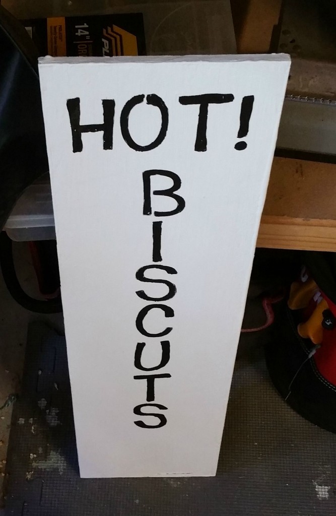 biscuits sign