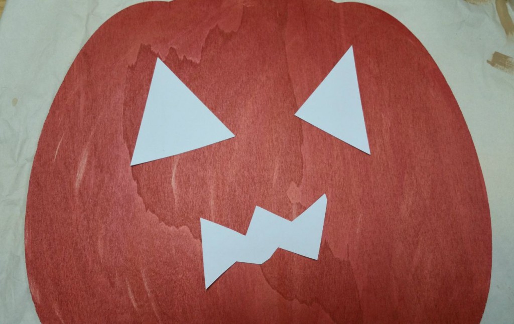 jack o lantern face cut outs